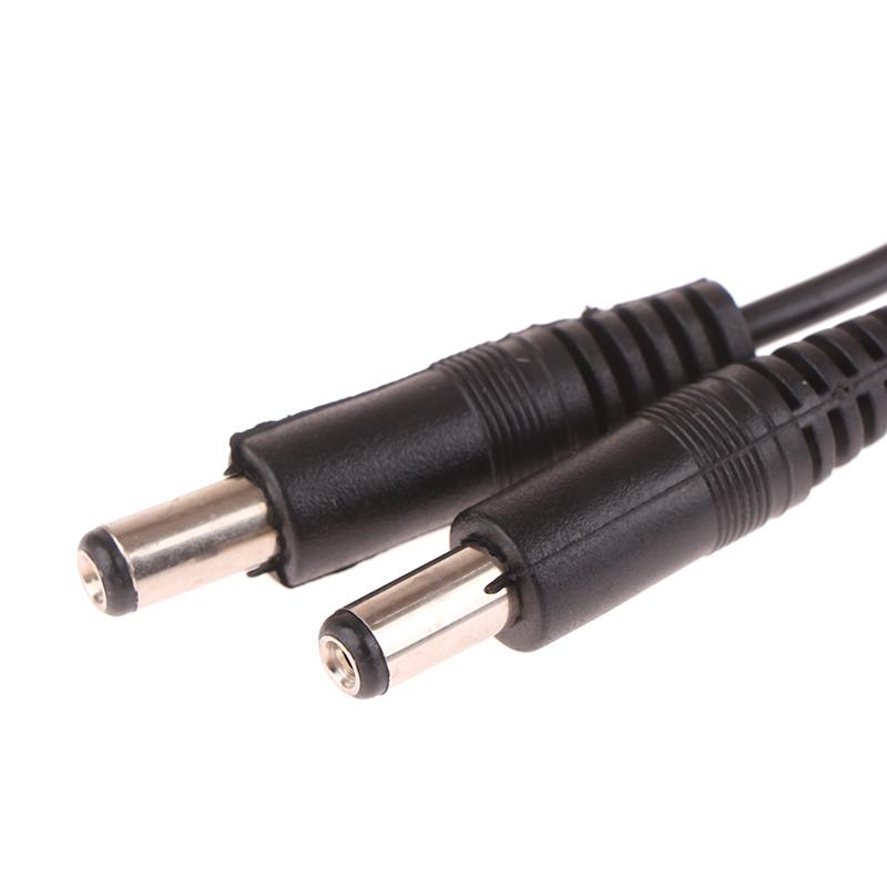 DC 12V 1 Female To 2 Male Power Splitter Splitter Cable для CCTV Camera Security DVR Accessories Led Light Strip