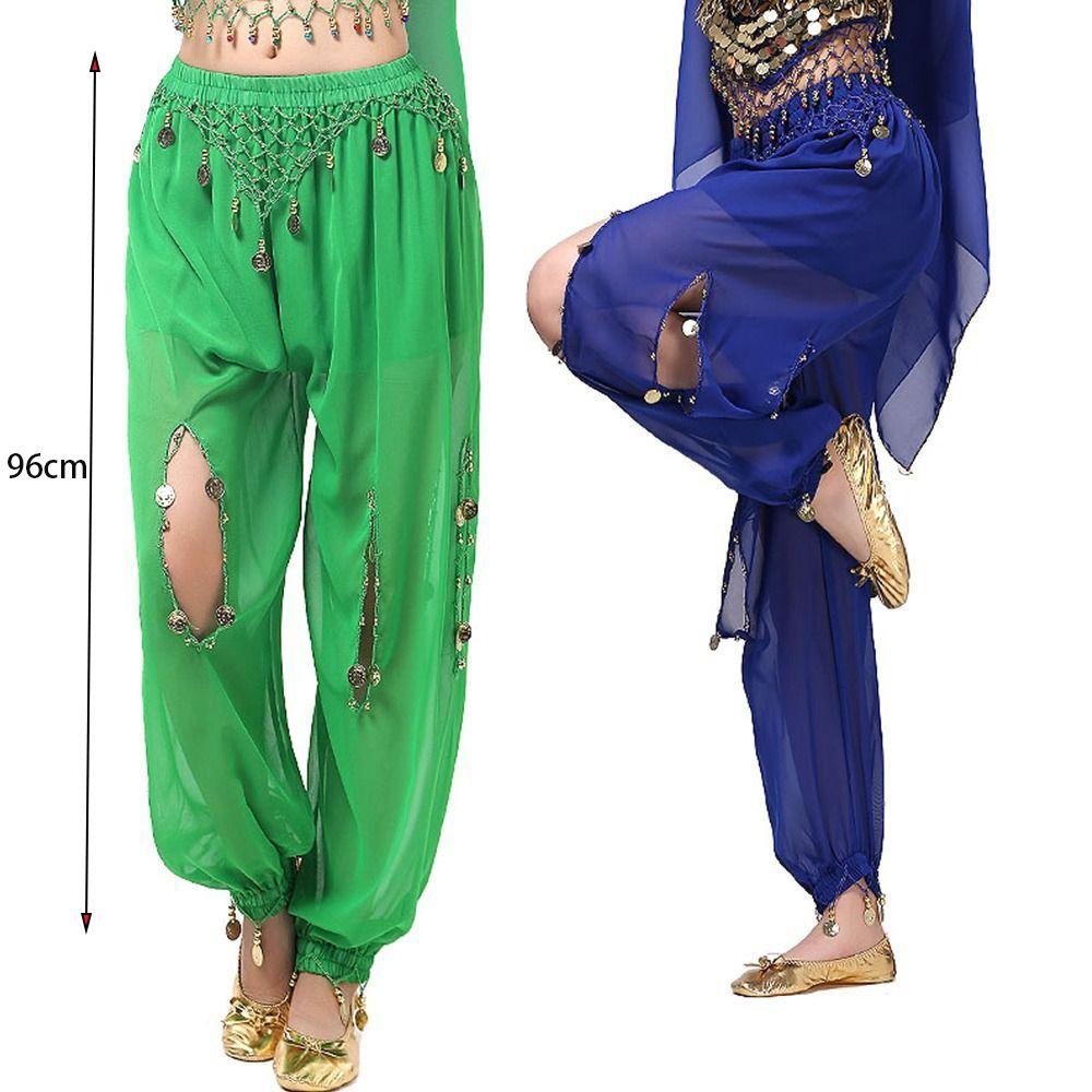 Belly Dance Accessories Shining Sequins Show Costumes Belly Dancing Pants Dancing Trousers Bloomers