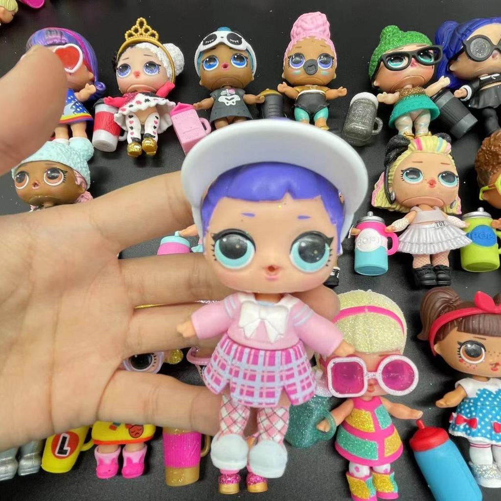 Новый сборный набор кукол «Золотая блестящая девочка» с одеждой, обувью и аксессуарами для ролевых игр