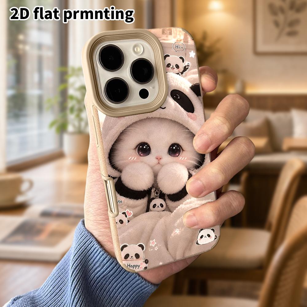 Phone Case: Lambskin 2D Flat Samsung Galaxy A34 A35 M05 M06 S20 S22 S21 FE Plus 5G Protective Case, Bodysuit Kitten, Christmas and Halloween Gifts