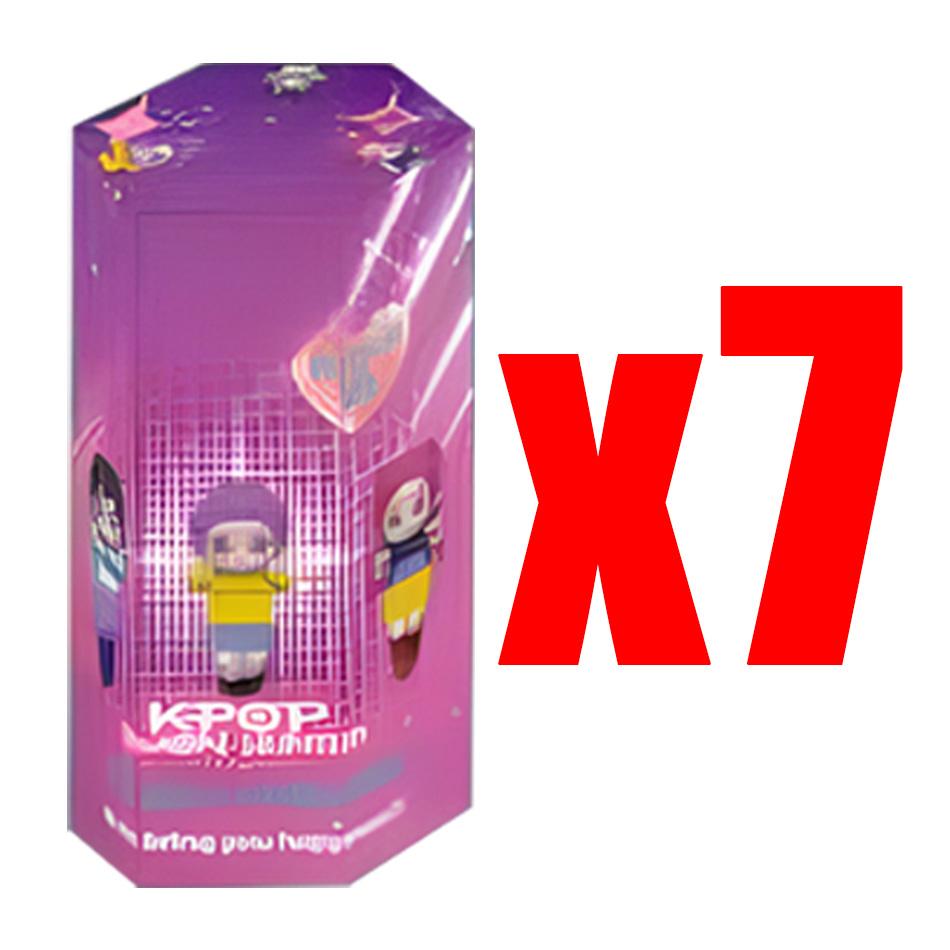 Аниме Охотники на демонов Мини-фигурки K-pop Коллекционные ПВХ Таинственная коробка Красивая декоративная кукла Модель для фанатов