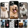 Коллаж с лабрадором Милый принт щенка Чехол для телефона Для iPhone 17 Air 15 16e 14 13 12 Pro Max 11 Pro Max Plus Coque