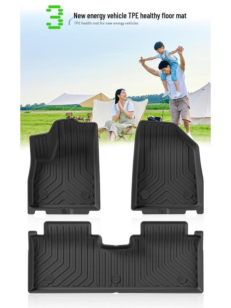 Custom TPE Floor and Trunk Mats for 2023-2024 Nezha X - Eco-Friendly and Tailored Fit
