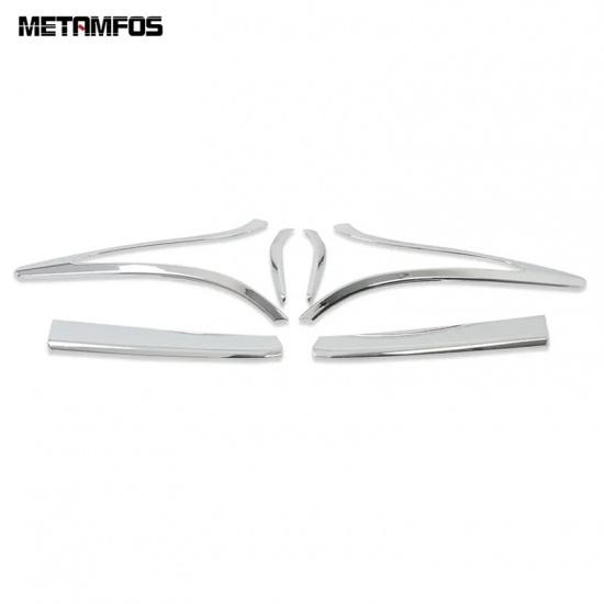 Rear Light Lamp Cover Trim For Toyota Prius Hatchback     Chrome Taillamp Frame Sticker Accessories Car Styling