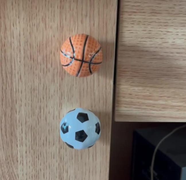 Ball Type Ceramic Porcelain Drawer Knobs Football Cabinet Pulls Decorative Kitchen Cupboard Furniture Hardware Handles