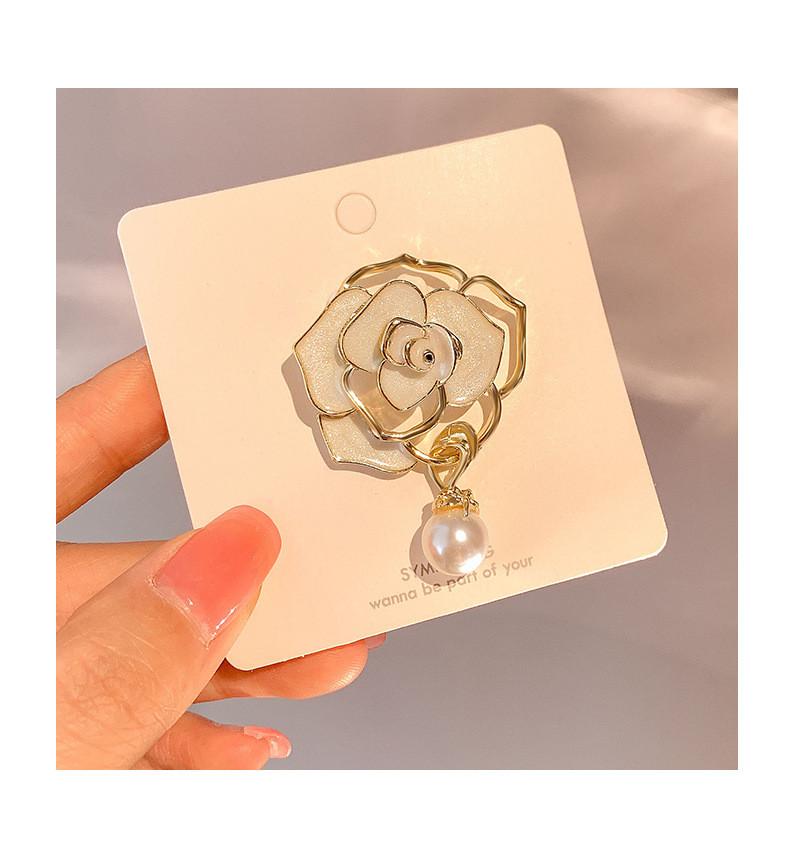 Diamond Inlaid Double Cat Vintage Brooch Cartoon Pin Cross-border Cat's Eye Stone Alloy Brooch Female