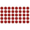 40Pcs Caulk Cap Caulk Tube Latex Sealing Cap Caulk Saver Cover Sealer For Sealing And Preserving Open Caulking Tube Red