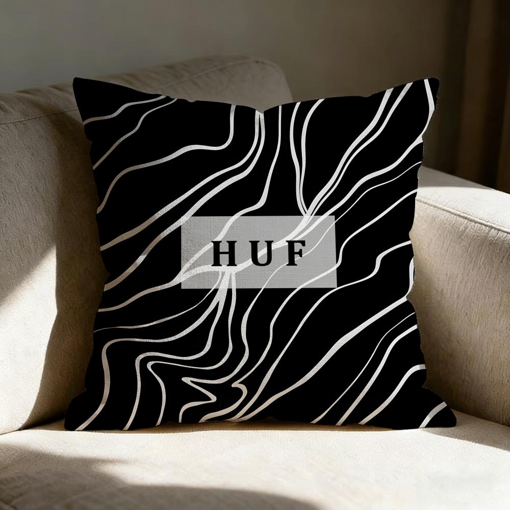 H-Huf Fashion Brand Pillow Case Linen Pillow Covers Cover For Couch Living Room Bench Patio Floor Linen Home Decor