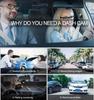 4K WIFI Mini Dash Cam Car Dvr Передний и задний видеорегистратор с ночным видением 24H Парковочная камера Монитор Черный ящик Автомобильные аксессуары