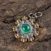 Green Onyx Pendant Handmade Gemstone Jewelry, 925 Solid Sterling Silver Pendant Unique Design Jewelry