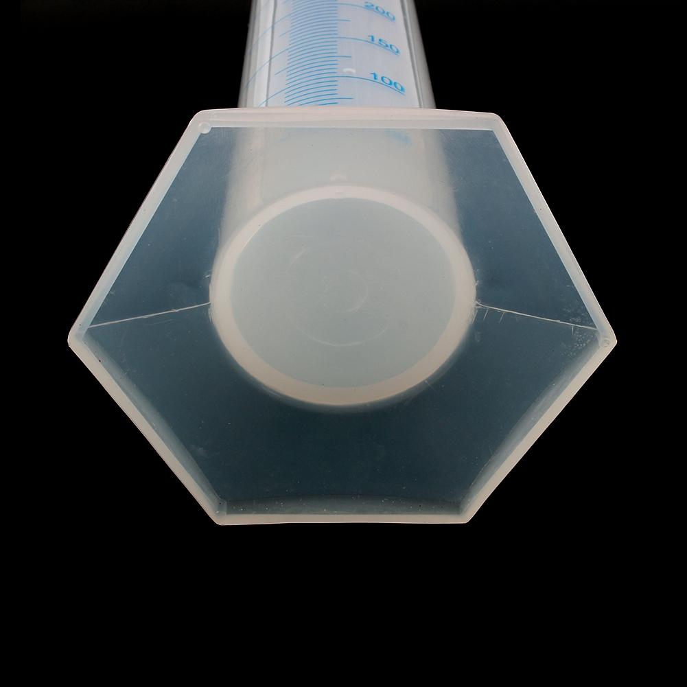 500 мл измерительный цилиндр пластиковая градуированная лабораторная пробная пробирка для жидкости горячая