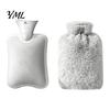 Explosion Proof Water Bag Hot Bottle with Plush Cover, 500/1000/2000ML Leak-proof Bag, Lightweight Cold Compress Pouch for Shoulder, Back, Hand, Legs,