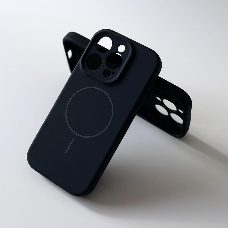 Liquid Silicone Magnetic Phone Case For For Iphone 17 16 1 14 13 Pro Max For  Shockproof Cover For For Iphone 16 1 17 Pro Case