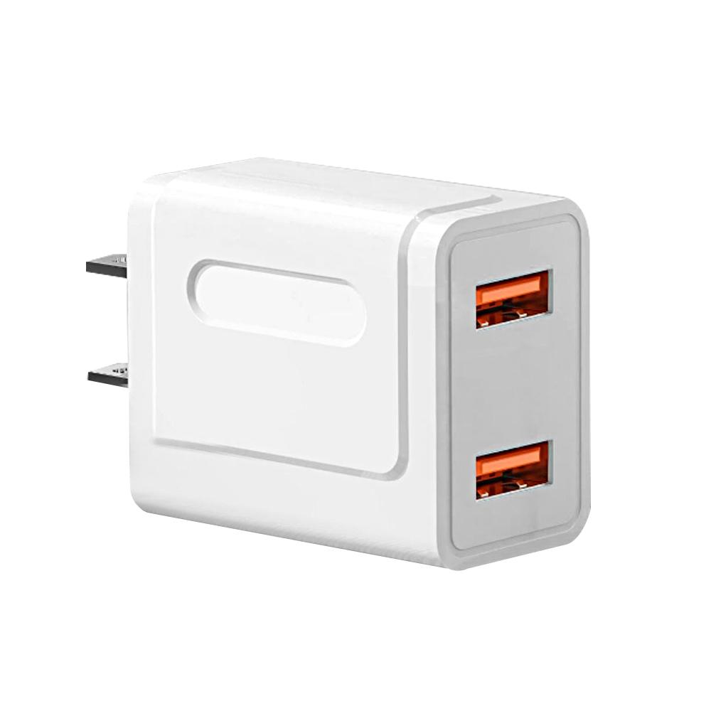 2.1A Двойной порт USB зарядное устройство Quick Charge 3.0 адаптер питания для iPhone Samsung Xiaomi Мобильный телефон EU US Plug Быстрая зарядка