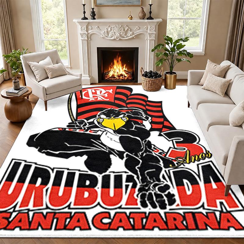 Cesta flamengo Carpet Door Mat for Living Room or Bedroom Protective Mat Under Chair Office Decoration Christmas Gift Birthday Present