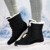 TUINANLE Boots Women Non Slip Winter Snow Boots Platform Warm Ankle Boots