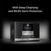 Yardley London Классическое мыло Gentleman с активированным углем, защита от микробов на 99,9% и глубокое очищение кожи — набор из 4 шт. (по 100 г)