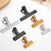 4Pcs Stainless Steel Sealing Clips for Food Bags Strong Bite Force Leak-proof Snack