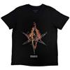 Bring Me The Horizon Unisex Adult Flame Hex Logo T-Shirt
