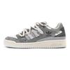 adidas Оригинальные низкие кеды FORUM для скейтбординга, унисекс, серые, ID7995(Команда142-)