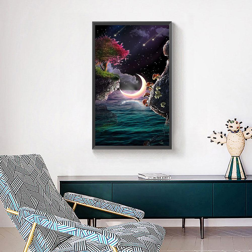 Наборы алмазной живописи серии «Пейзаж», полная круглая дрель, домашняя стена, стразы, рисунок, сделай сам, украшение дома, подарок