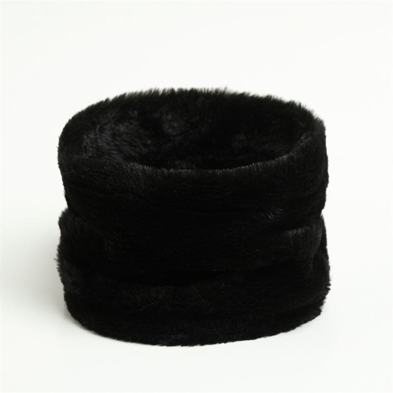 Imitation Rabbit Fur Scarf, Men'S And Women'S Warmth, Cervical Spine Pullover, Neck Cover, Versatile Solid Color Mask, Scarf