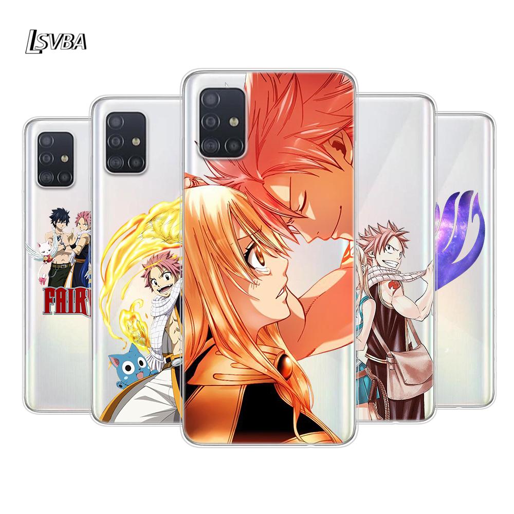 Аниме Манга Fairy Tail для Samsung Galaxy A01 A11 A12 A22 A21S A31 A41 A42 A51 A71 A32 A52 A72 A02S силиконовый чехол для телефона