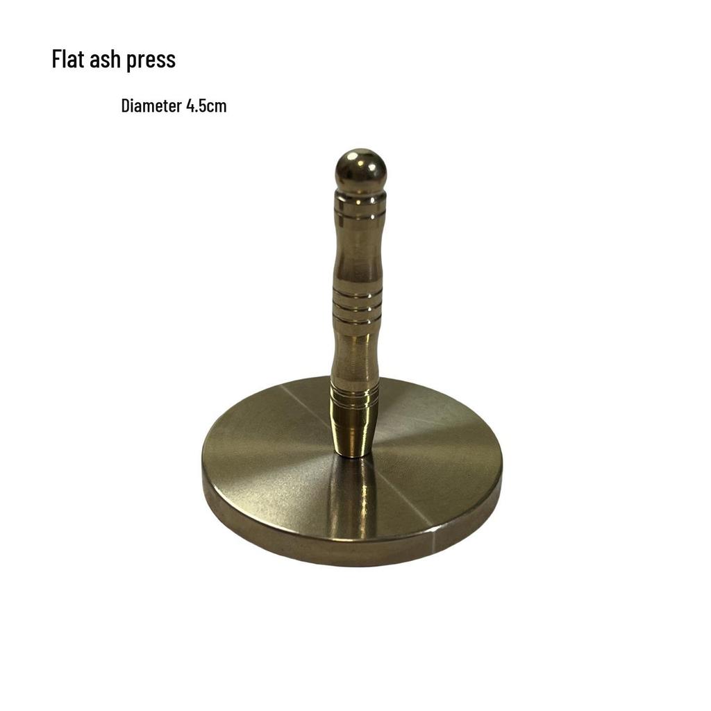 Brass Wire Drawing Tool & Incense Ceremony Set: Mold, Ash Spoon, Sweeper.