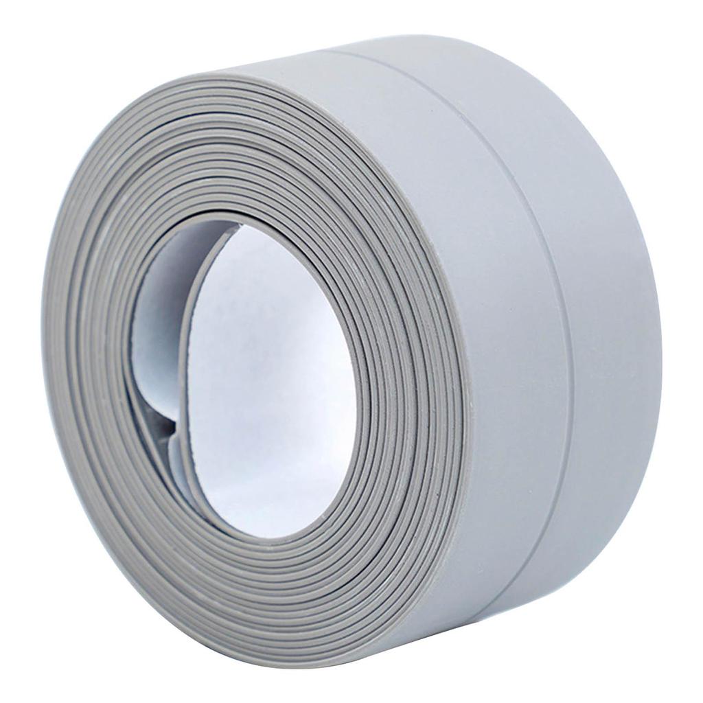 Герметизирующая лента для ванной и кухни | Самоклеящаяся лента для герметика | Лента-герметик из ПВХ, ванна и стена