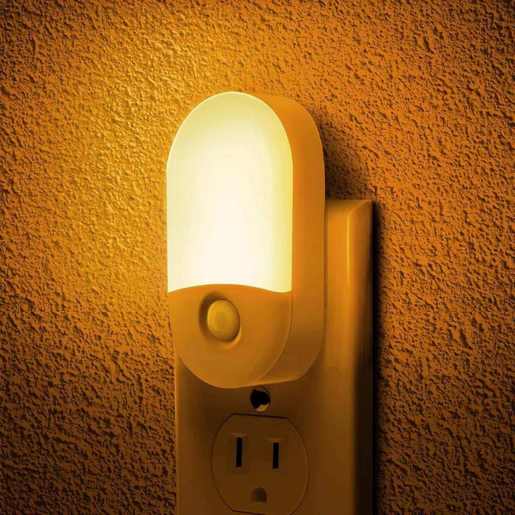 L LOHAS LED Night Lights Plug into Wall, [2 Pack] LED Dimmable Night Light
