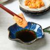 Ceramic Plate Retro Kiln Glaze Japanese Sauce Multi-purpose Storage Tray Mini Dipping Sashimi Sushi Soy Dishes Home Snack Plate