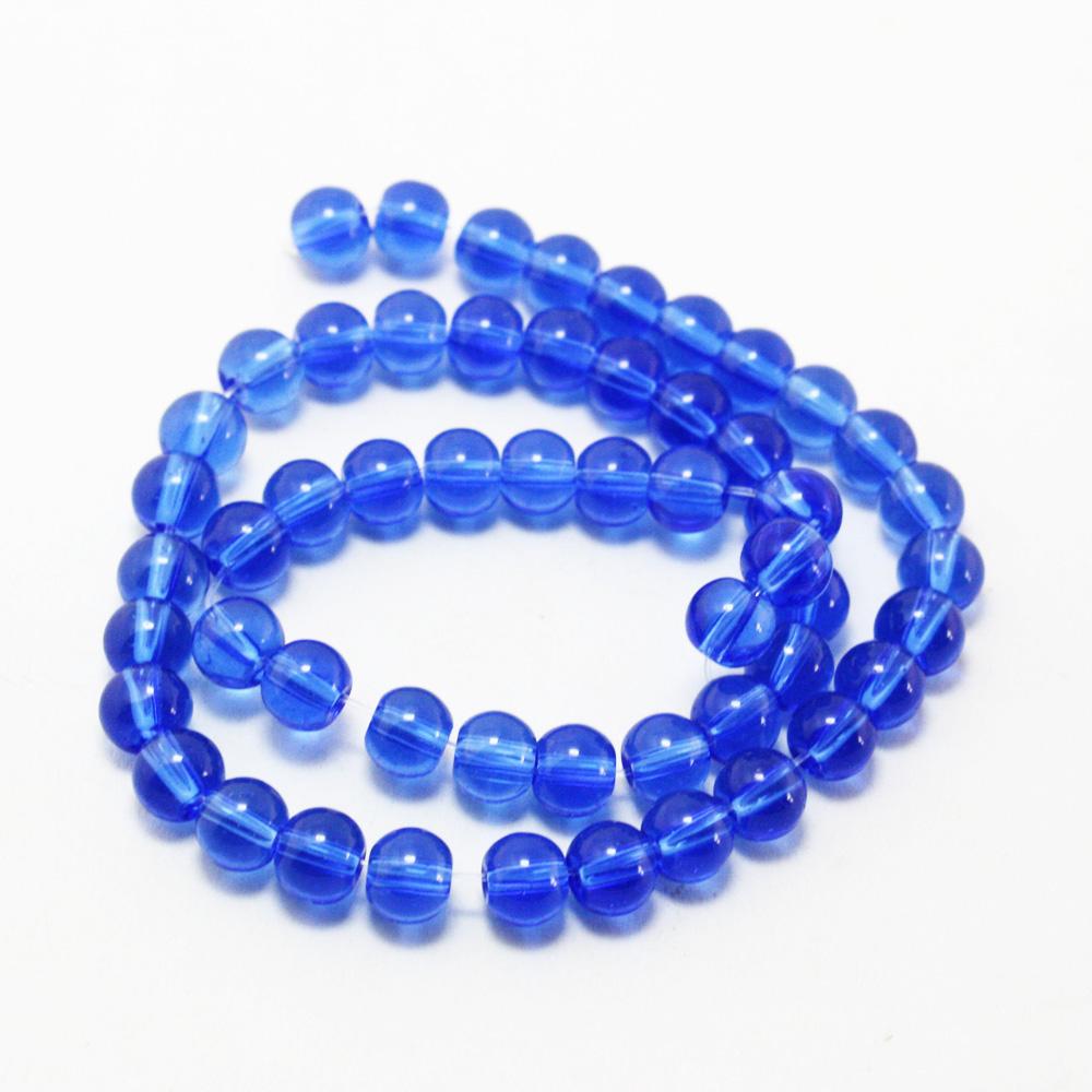 29-75шт стеклянные круглые бусины для изготовления ювелирных изделий DIY браслет-ожерелье