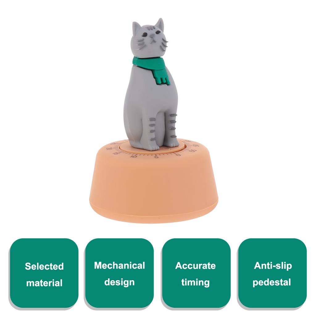 1 шт. Заводной таймер, прочный таймер для учебы, кухонный таймер, часы обратного отсчета, кухонное напоминание для работы