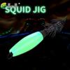 HENGJIA 5pc Squid Jig Wobbler Bionic Perch Pike Trout Fishing Lure Artificial Bait Accessories