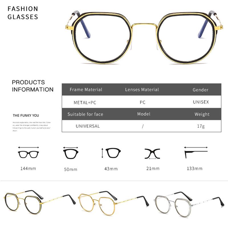 Прозрачные очки для компьютера, горячая распродажа, оптические очки, популярные очки против синего света, многоугольные очки, блокирующие очки, очки для женщин и мужчин, изящные ювелирные изделия