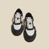 Small White Shoes Female Spring and Autumn Thick Bottom Hundred Matching Sports Shoes Color Blocking Slip On Shoes Dissolving Bottom Running Shoes