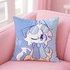Мультяшная Наволочка F-Furry F-fandom Удобная Двусторонняя Наволочка Идеально Подходит для Автомобиля Дивана Спальни и Других Мест
