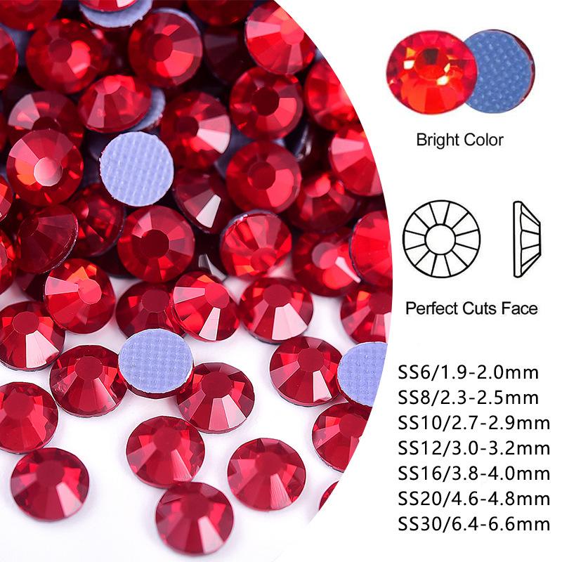 Имитация австрийского горячего алмазного маникюра Стеклянное плоскодонное сверло Клей для страз Аксессуары для одежды своими руками Термоплавкий клей для нижнего сверла