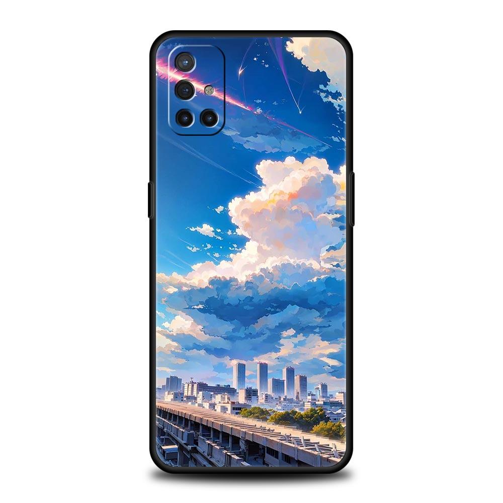 Чехол для телефона OnePlus 11 10 9 Pro 9T 12R 10R 9R 9RT 10T 8T 8 7 6T 7T Nord 2T CE 2 5G N200 N10 N100, чехол с японским аниме пейзажем