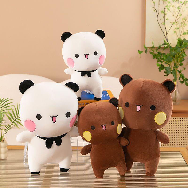 Genuine Cute Bubu And Dudu Panda Plush Toys Cute Panda Yier Dolls Pillows Children'S Gifts Collection Kawaii Plush Doll Toy