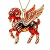 2D Flat Xmas Tree Sheep Hanging Ornaments 2027 Year of The Sheep Keychain  Holiday Party Decor