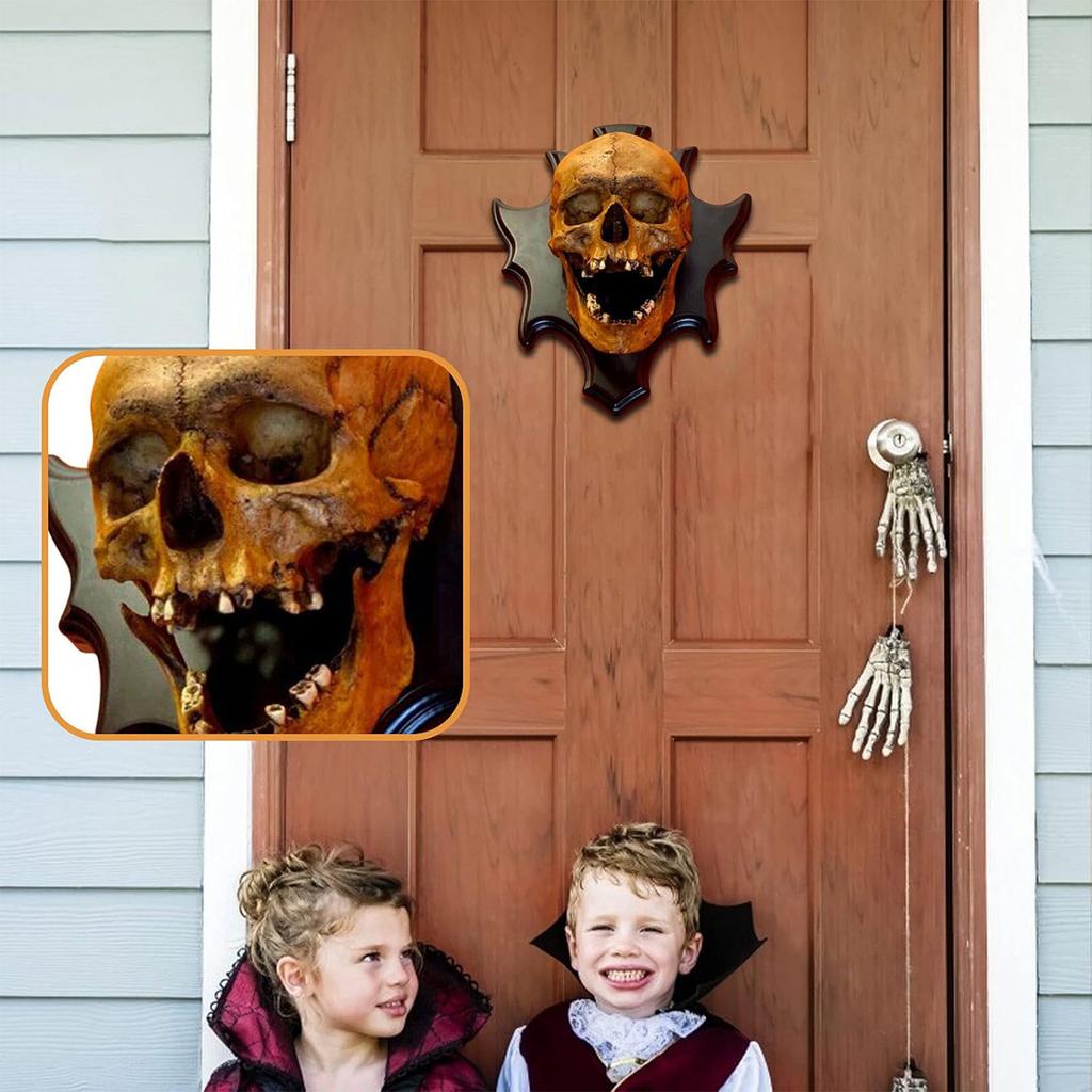 Lamp Night Light Wall Decoration, Creative 3D Skeleton Home Fine Horror Lamp For Party Porch Yard Bar Decor, Bedside Wall Sconce