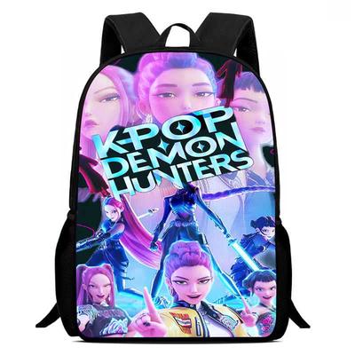 Kpop Охотник на ведьм Группа Школьная сумка Высококачественная Печать Повседневный Межграничный Легкий Рюкзак Одна Штука Волосы