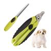 Профессиональный набор когтерезов для собак из нержавеющей стали, шлифовальная машинка для когтей кошек, пилка для ногтей для домашних животных, чистка