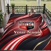 Custom Text Printed Rug Brentford Football Non Slip Floor Carpet For Home Room Decor