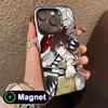 Akame Tatsumi Translucent MagSafe Mobile Phone Case for iPhone 17 16 15 14 13 12 11 Air Pro Max Plus Colorful Cover