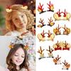 2 шт., рождественские заколки для волос с лосем, праздничные праздничные аксессуары, милые очаровательные заколки для вечеринок, фото косплея