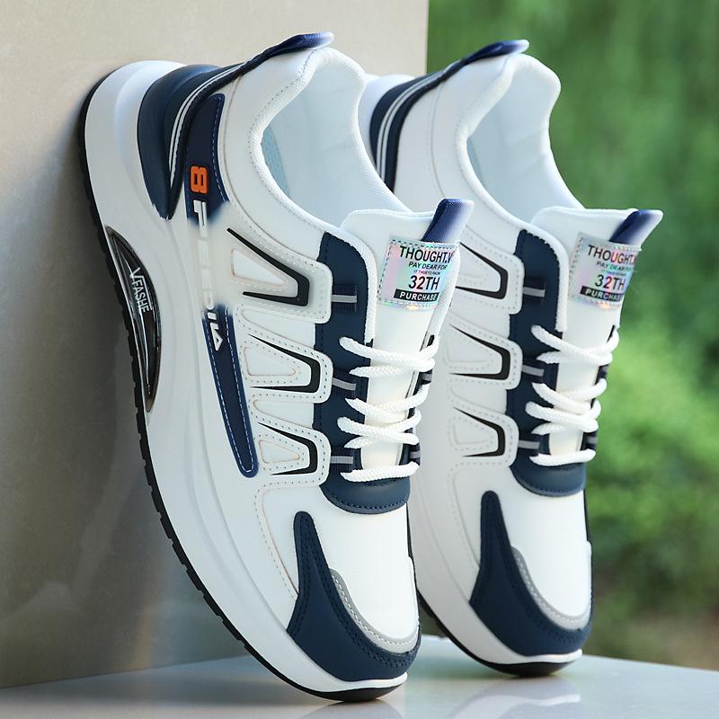 Broken size men's shoes velvet warm cotton shoes autumn and winter leather surface waterproof sports shoes soft sole wear-resistant casual shoes