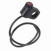 12V 16A Motorcycle Waterproof Handlebar Headlight Fog Spot light On Off Switch