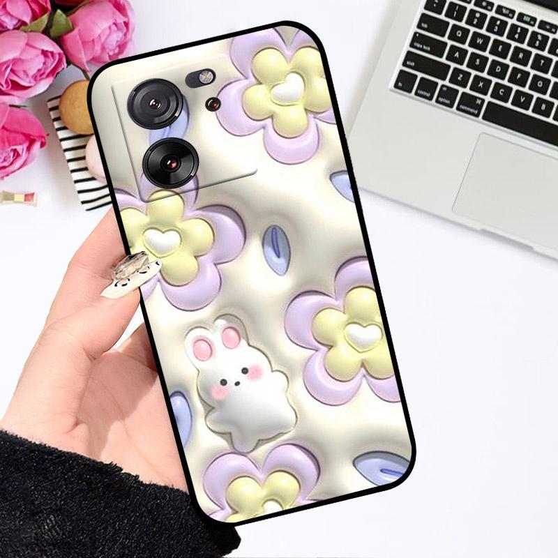 Чехол для телефона Redmi K60 Ultra Чехол K 60 Extreme Edition K60E Мягкий силикон ТПУ Fundas Для Redmi K60 Pro Мультяшный Расписной Корпус